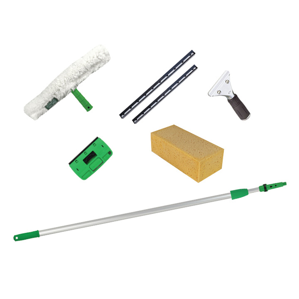 Pro Window Cleaning Kit, Outdoor Window Glass Cleaning